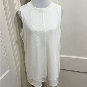New with Tags Apt. 9 White Ribbed Tank Top Womens XL